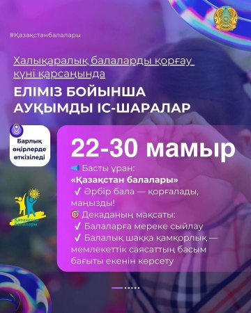 Халықаралық балаларды қорғау күні
